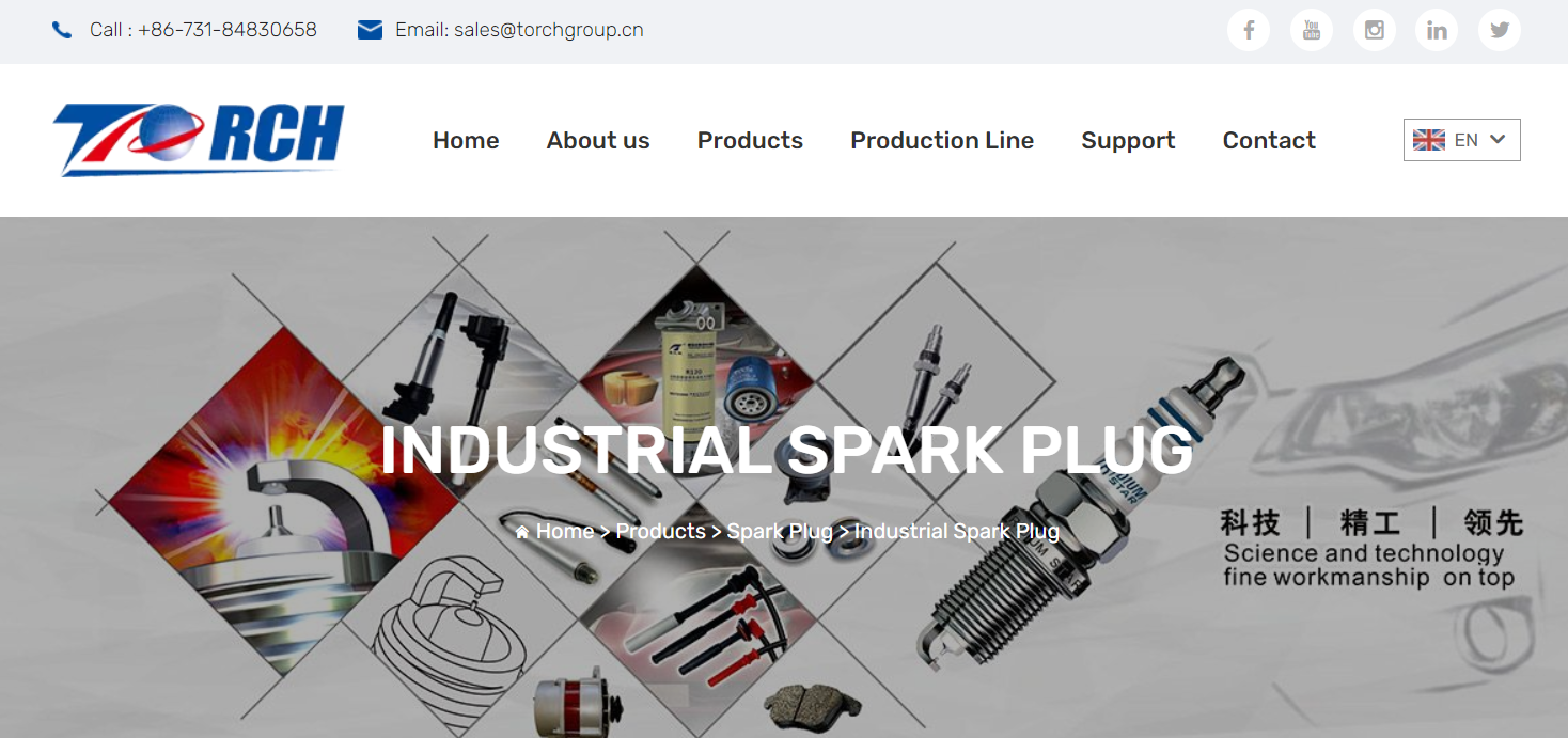 Свечи зажигания R10P7 GE на Jenbacher 351000/382195 Jenbacher 320 генераторов серии