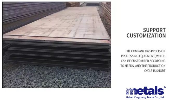 Углеродистая сталь ASTM Черная мягкая стальная плитка для строительства ODM
