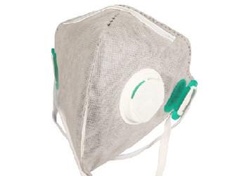 Vertical Foldable FFP2 Dust Mask With Carbon Respiratory Protective Equipment