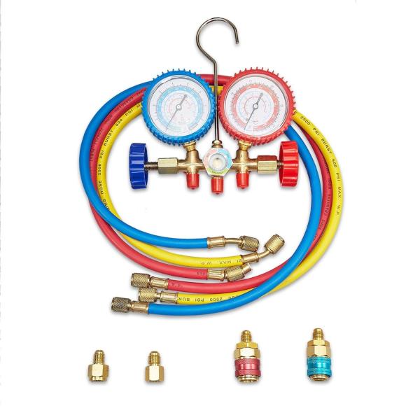 3000PSI R22 Refrigeration Manifold Gauge Digital Manifold Pressure Tester
