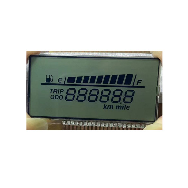 Поделите на сегменты Monochrome дисплей Lcd, 4.0V подгонял модуль экрана Lcd размера