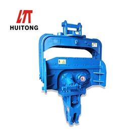 Установленный экскаватором гидравлический молоток Vibro для строительной техники