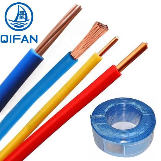 Cabos de construção Nigéria 2.5mm 1.5mm Single Core PVC Cabos de cobre isolados