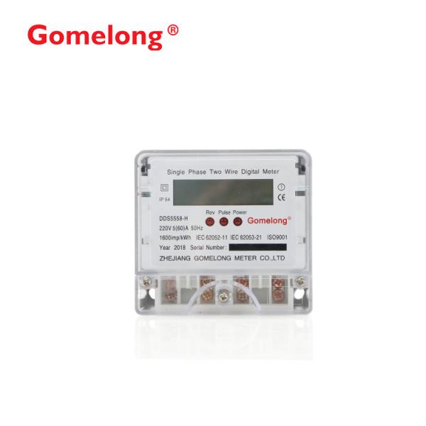 Super September 1P2W Single Phase Bidirectional Digital Meter With CE certification