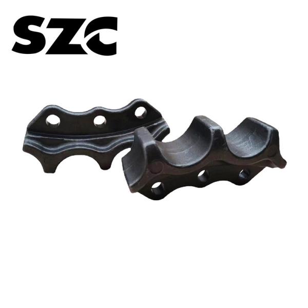 Parties du chariot du bulldozer Caterpillar D6D noir