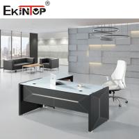 Mesa de vidro comercial de Officeworks para o CEO Executive Office Room