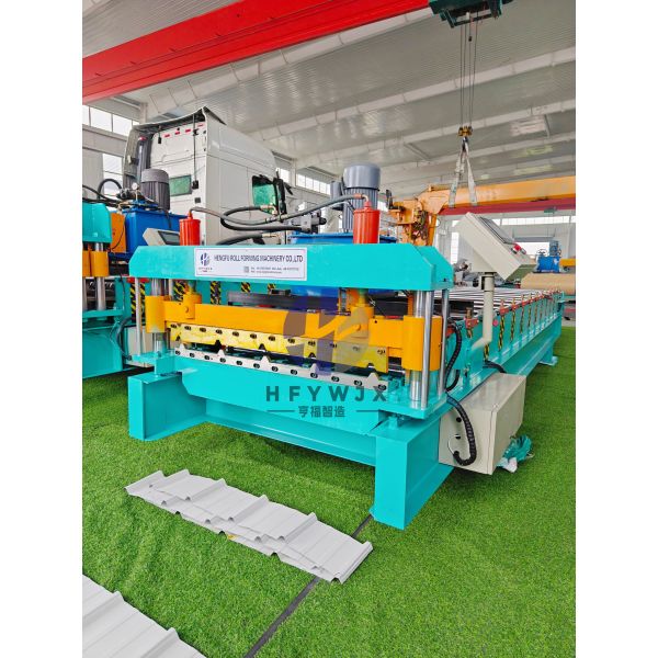 Automatic 1040 Trapezoidal Sheet Roll Forming Machine High Speed 10-15M/Min