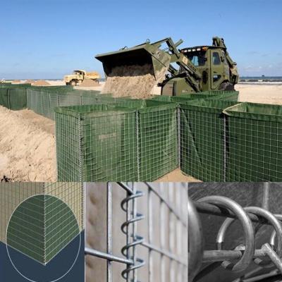 Recipientes militares galvanizados de Mil7 6mm Hesco