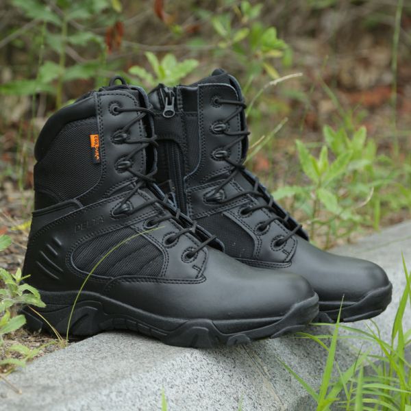 Delta High Top Outdoor Mountaineering Combat Boots Wear-Resistant Rubber Outsole