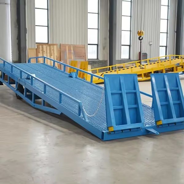 6 8 10 12 15 Tons Mobile Loading Ramp Warehouse Equipment Forklift Container Ramp