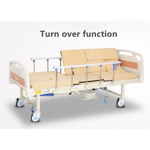 Nursing Adjustable Manual Hospital Bed Back Raising Hospital Style Beds