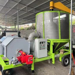 10-Ton Mobile Corn Dryer, Energy-Saving And Efficient.