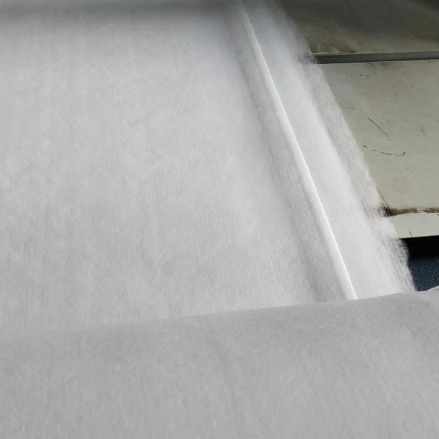 Short Fiber Needle Punched Non Woven Geotextile Fabric For Sand Filtration Pavement Reinforcement