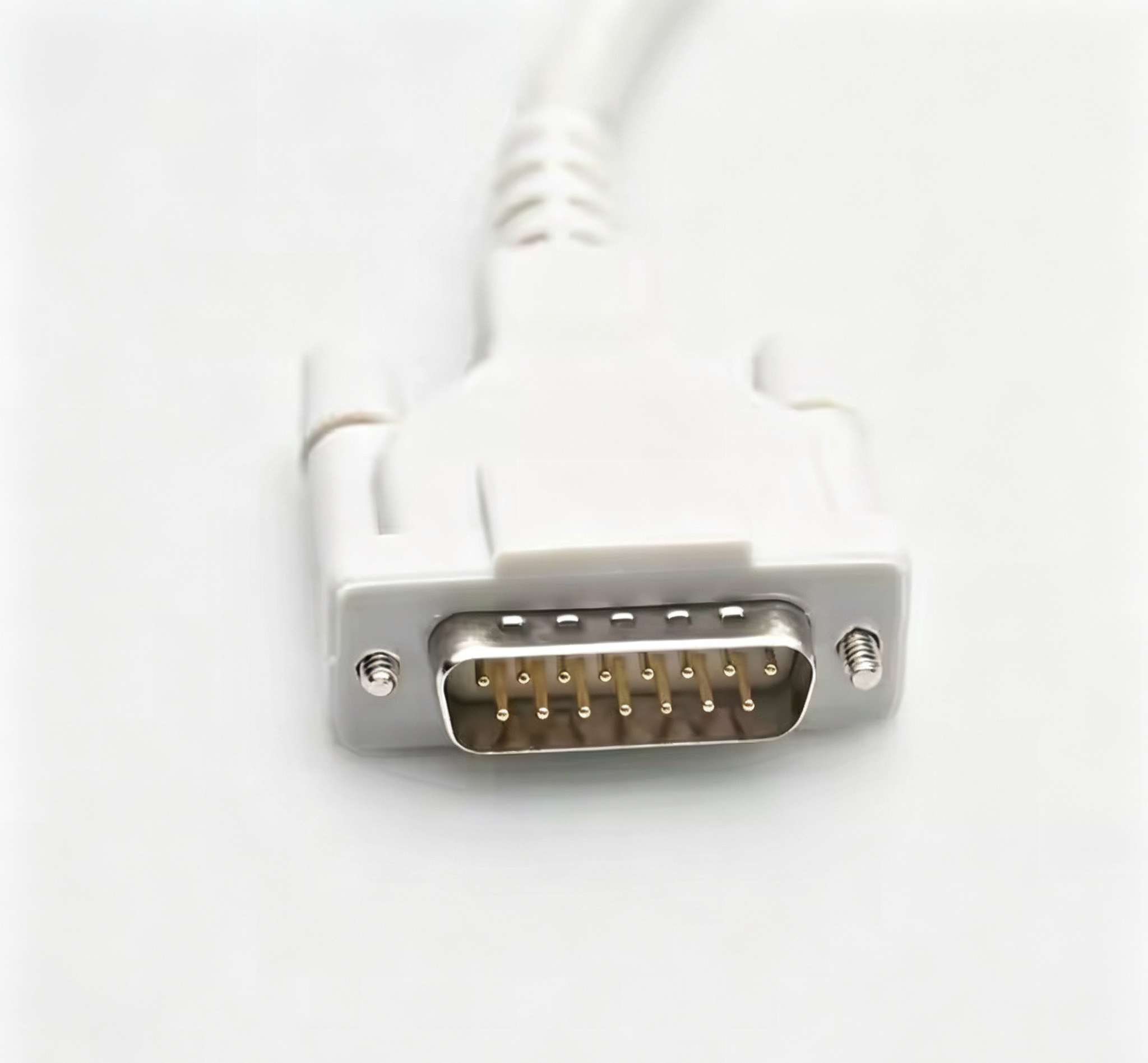 DB15 ECG Cables And Leadwires AHA ECG Trunk Cable 3m For Schiller AT3/AT5/AT6/AT10/AT60