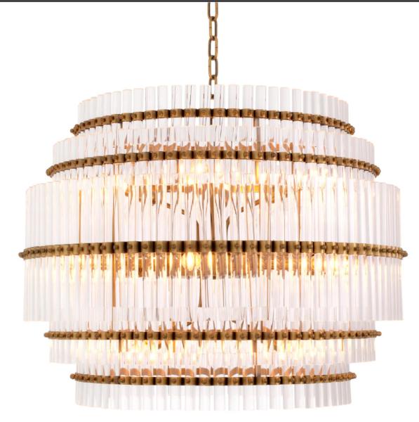 Hôtel de haute qualité luminaires Nordique créatif Plafond Villa salon Lustre