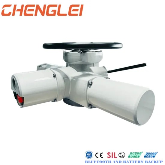 Chenglei Z300 3000N.m High Torque Intelligent Electric Multi Turn Actuator with Explosion Proof and Flange Connection