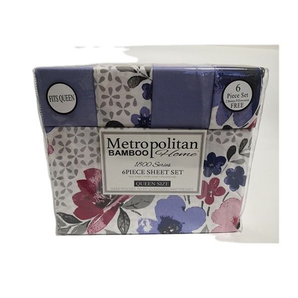 Постельное белье из микроволокна из 100% полиэстера набор из 6 штук для дома Отель больница школа