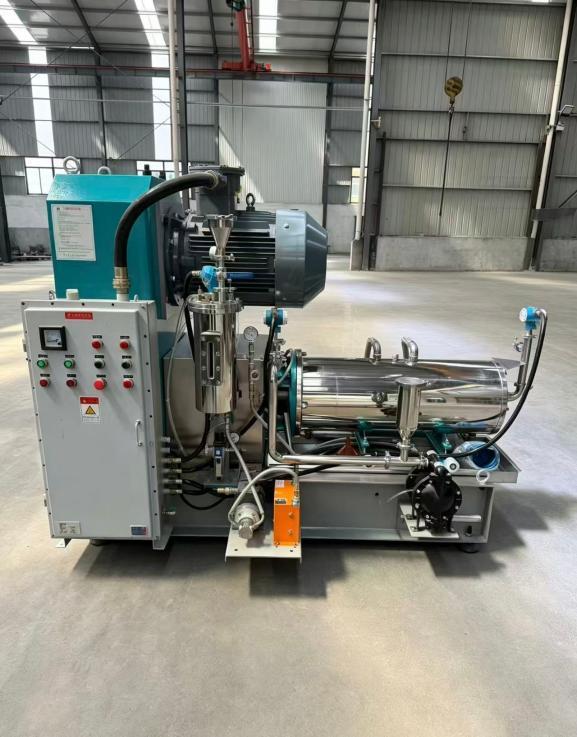 50L High-Flow Horizontal Sand Mill for Contamination-Free Grinding of Paints and Inks