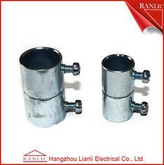 Set Screw Coupling EMT Conduit Fittings With Steel Locknut 1/2 to 4