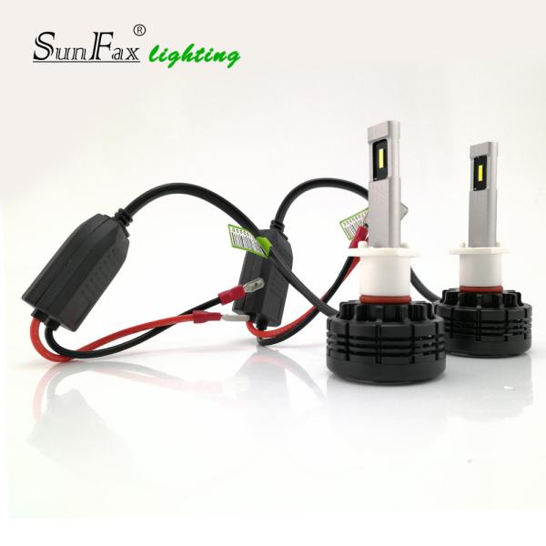 Aluminum Material H1 LED Headlight Bulb , 36w 24V / 12v LED Bulbs For Cars