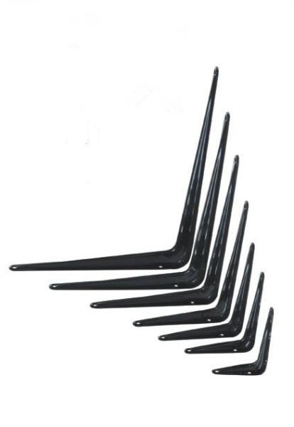 Large Wall Mounted Table Brackets , 16 × 18 Inch Heavy Duty Shelf Brackets