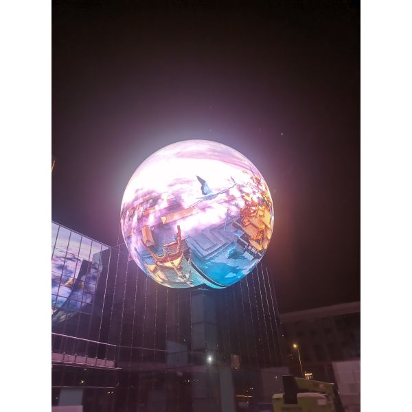 Customized Production Of Indoor And Spherical LED Display Screens With Various Diameters Ranging From P1.5mm To P8mm