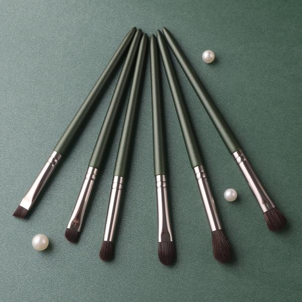 9PCS Cosmetic Makeup Brushes Kit Goat Pony hair Foundation Powder Blush