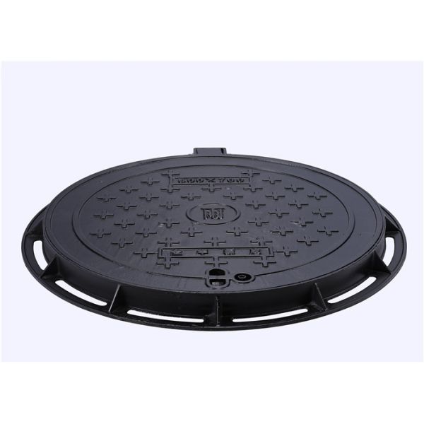 Professional Cast Iron Manhole Cover , Heavy Duty Rectangular Sewer Cover