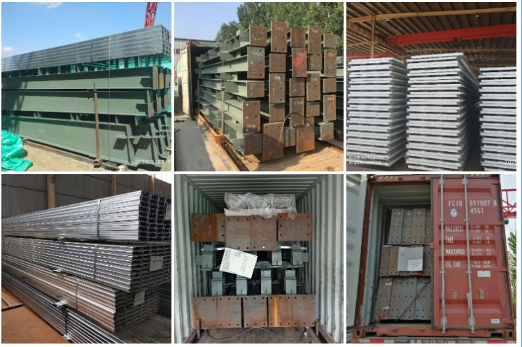 Полуфабрикат светлый парник Q235 ISO9001 овоща стальной структуры аграрный