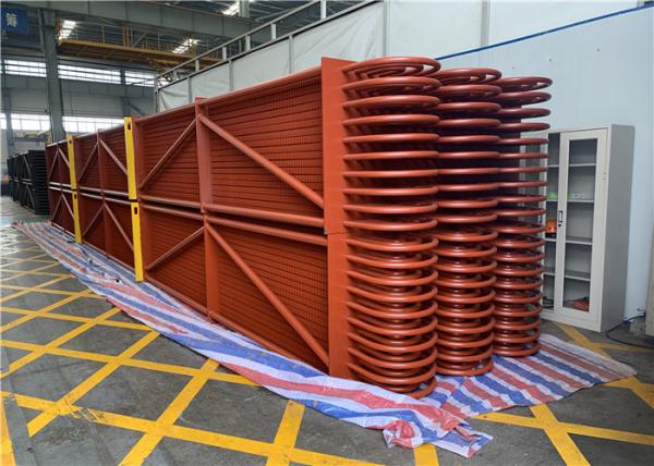 Heat Exchange Energy Saving Boiler Economizer For Power Plant