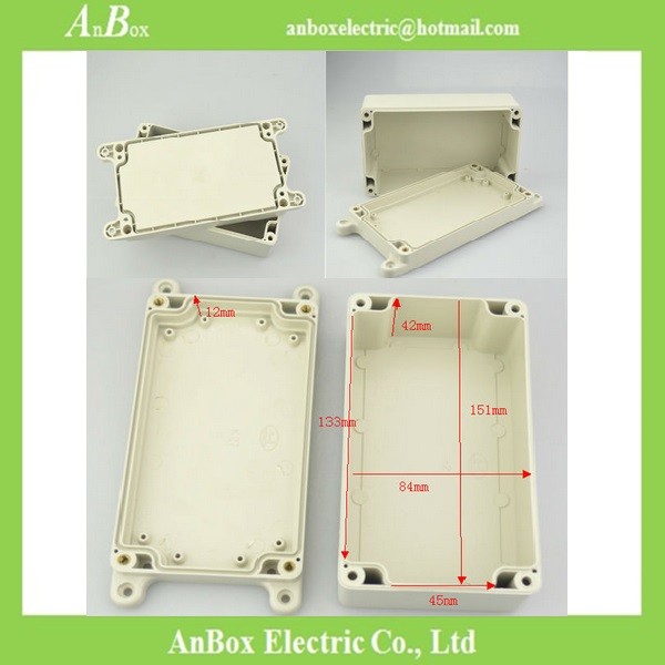 160*90*80mm IP65 plastic pcb waterproof enclosure wall mount