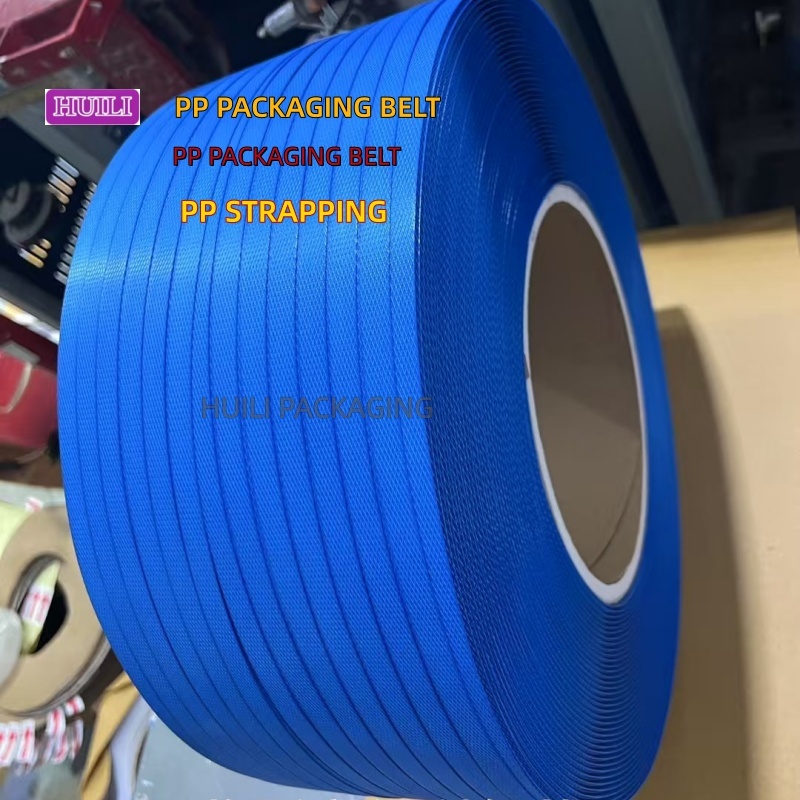 PP Strapping 9mm Eco-Friendly black PP Packing Belt for Automatic Strapping Machines