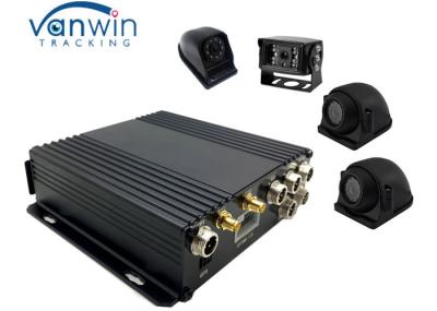 4CH caminhão móvel do carro do ônibus do wifi 4g dos gps 3g do dvr da mini segurança do caminhão de cartão da câmera 720P SD com sensor MDVR do óleo