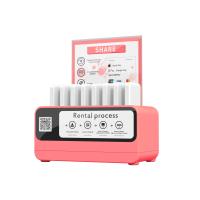 Station de charge commerciale de téléphone d'ABS E1008 de location 5000MAh