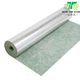 Waterproof Acoustic Floor Underlayment 920KGS/m3 3mm Rubber Underlay For Laminate Flooring