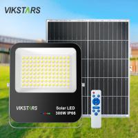 60w 100w 200w 300w Lampes solaires pour jardins extérieurs