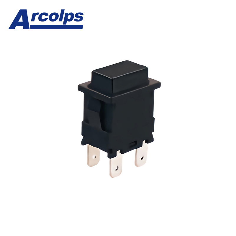 CE RoHS Safety Push Button Switch With 1NO1NC 10A 250V For Home Appliances