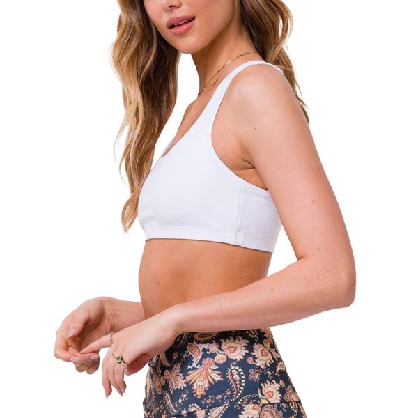 High Quality Lightweight Custom Logo Fitness Sexy Cross Back Gym Yoga Sports Bra
