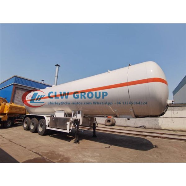 ASME Q345R 16,1 Адвокатуры 54000 25MT LPG литров трейлера топливозаправщика
