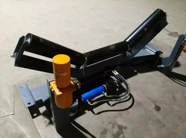 Feeder Shock Absorbing Carrying Idler Belt Conveyor 133mm Diameter