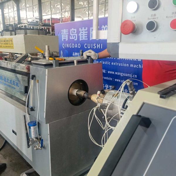 Double Layer Prestressed Corrugated Pipe Making Machine Tube Extrusion Machinery Extruder
