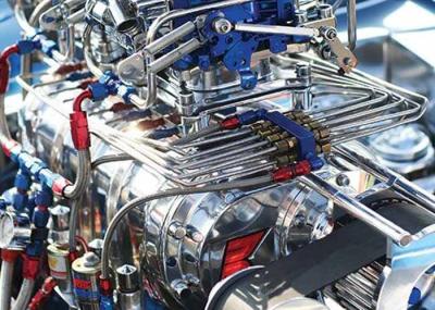 A instalação fácil Sleeving trançada automotivo flexível da resistência de fogo