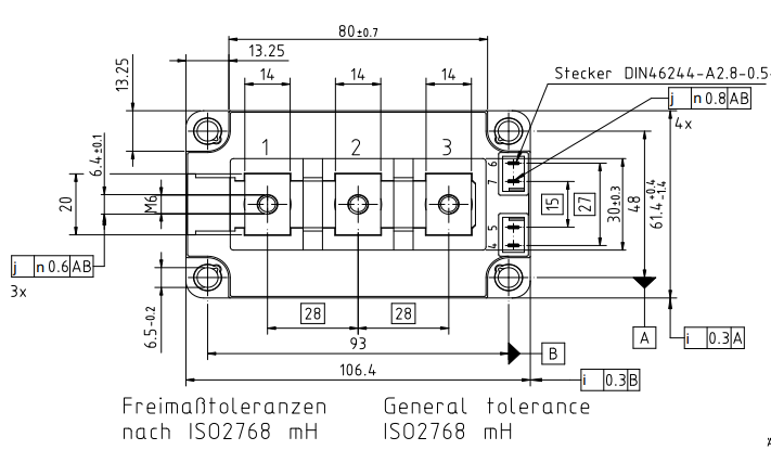 Модуль Igbt наивысшей мощности FF300R12KE4