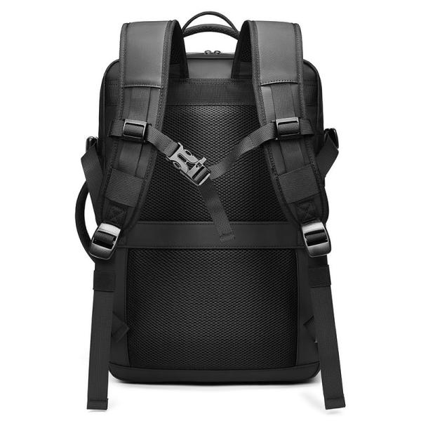 Oxford Mochila portátil de 17,3 polegadas Mochila de escritório à prova d'água 20-47 litros