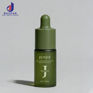 Newly Designed Luxury Cosmetics Colored Plastic Dropper Bottle for Essential Oil Serum Hair Oil Bottle 30ml 60ml Dropper Bottle