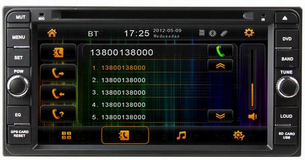 car multi media player for Toyota Avanza /Vios 2003-2010 with Dual zone OCB-6957