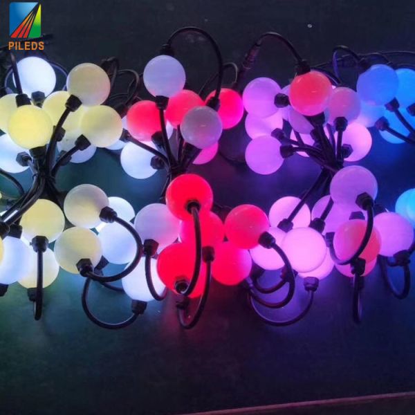 360 Degree RGB LED Pixel Ball 35mm 50mm 3D For Christmas Lighting