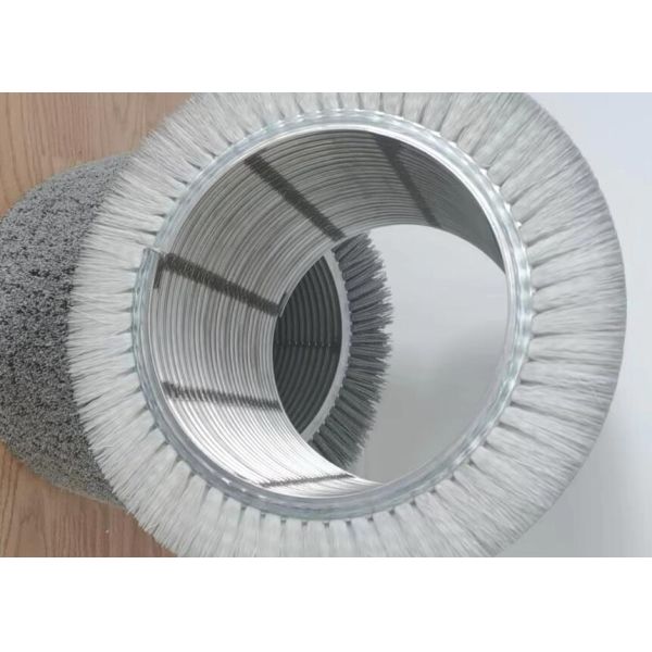 Abrasive Nylon Wound Spiral Roller Brushes for Coils Treatment