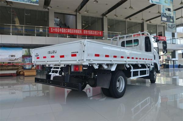 Manufacturer Japanese Isuzu KV100 Eu 6 Engine 120hp Light Cargo Fence Truck With 2 Tons 3 Ton Loading Lorry Truck