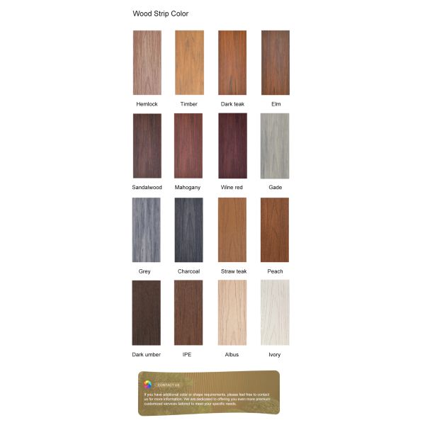 Modern Outdoor WPC Wall Panel Easy to Install and Classic Design Waterproof Feature for Outdoor Spaces